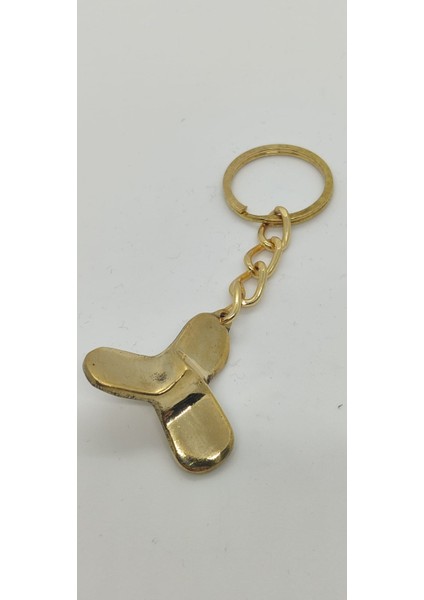 Pirinç 3 Kanatlı Pervane Anahtarlık 4cm modelleri