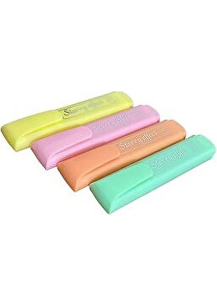 Fosforlu Kalem Seti 4 Renk Pastel Renk fiyatları