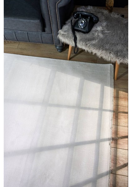 Serenity 7821 Krem - Viskon Dokuma Halı | Modern Salon Halısı fırsatları