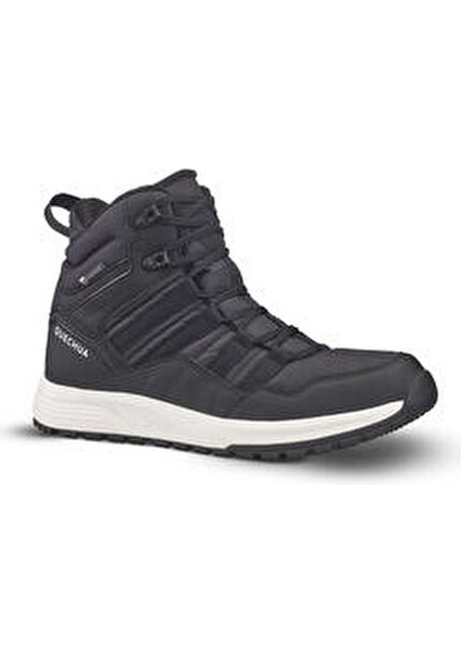Erkek Su Geçirmez Outdoor Kar Botu - Siyah - SH500 Mid