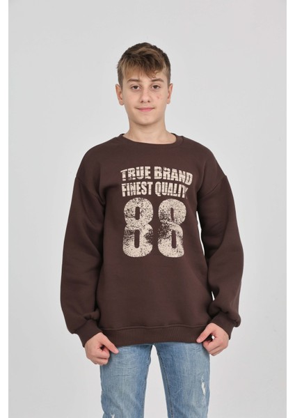 Erkek Çocuk 88 Baskılı Sweatshirt