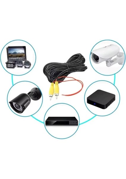 Araç Geri Vites Kamerası Için 10 M Uzatma Kablosu 10 M modelleri