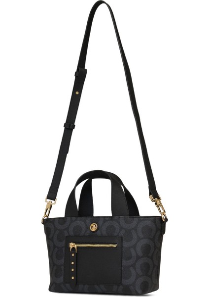 Çapraz Askılı Kadın Çanta Siyah Us25150