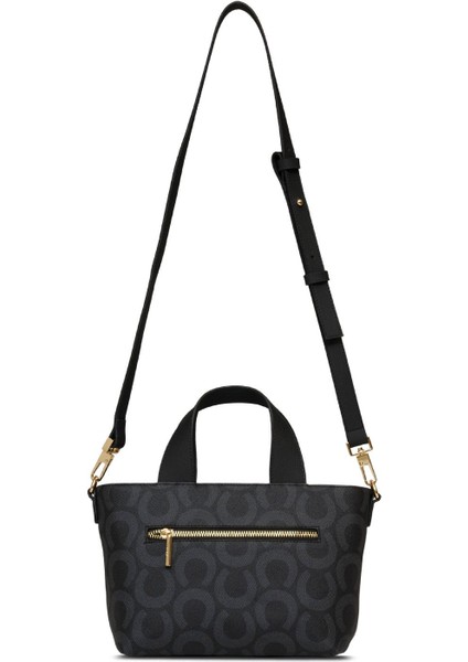 Çapraz Askılı Kadın Çanta Siyah Us25150