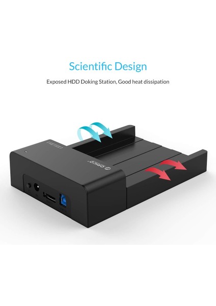 6518US3-V2 Sata 2.5"/3.5" Hdd,6gbps,usb3.0,max.8tb Destek,tak&çalıştır,kolay Kurulum,disk Istasyonu fırsatları