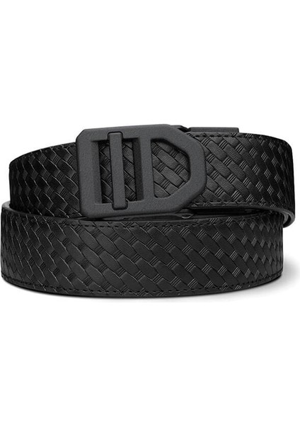 Kore 1.5'' Deri x Hasır Desen Taktik Kemer