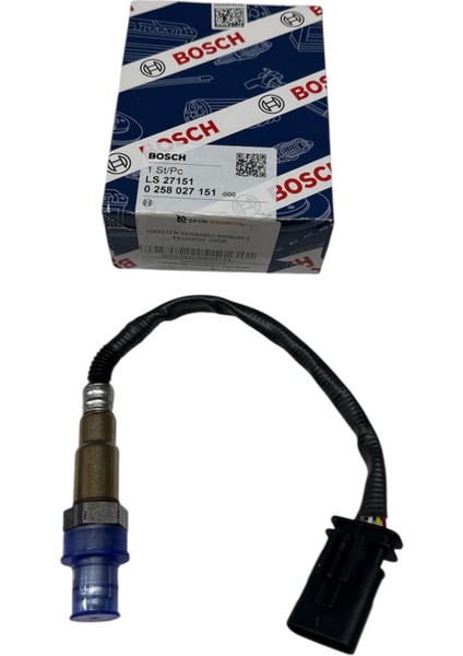 Oksijen Sensörü Katalizatör Ön/astra L-Combo E-Corsa F-CROSSLAND-GRANDLAND-C3-C4-BERLINGO-208-2008