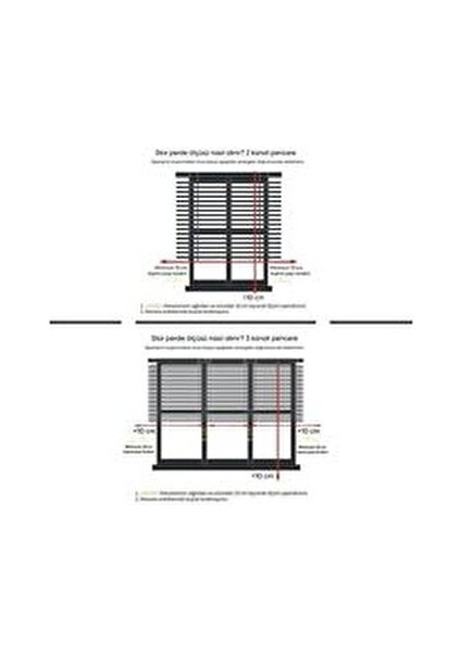 Siyah Bambu Stor Zebra Perde Blackout Karartma 30 x 46 cm Düz Desenli