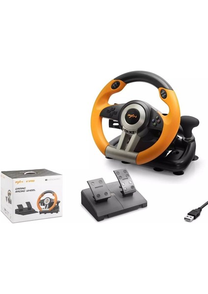 V3 Pro Ps3/ps4/pc/xbox One/xboxseries/nintendo Uyumlu Direksiyon Seti Turuncu