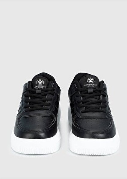 Kadın Siyah Günlük Sneaker Düz Tabanlı