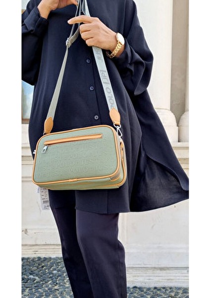 Colors Of Justpolo Kadın 5 Bölmeli Ayarlanabilir Uzun Askılı Omuz ve Çapraz Çantası Postacı Çantası modelleri