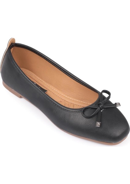 Kadın Babet Düz Taban Suni Deri Şık Tasarım 1 cm Topuk fiyatları