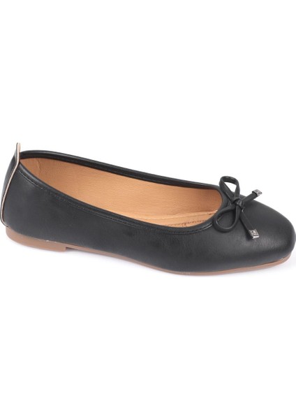 Kadın Babet Düz Taban Suni Deri Şık Tasarım 1 cm Topuk modelleri