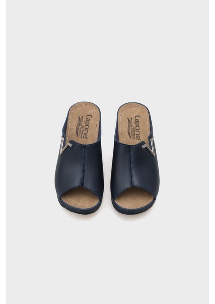 Capone 6145 Kadın Platform V Toka Terlik
