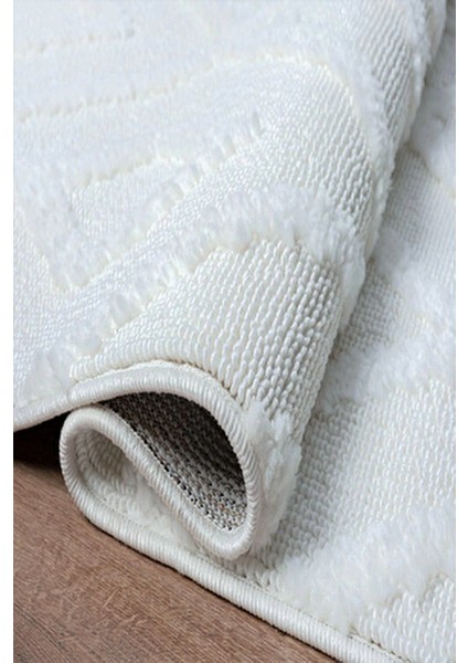 Krem Beyaz Dokuma Halı Yolluk Antre Çocuk Odası Oturma Odası Salon Mutfak Yatak Odası Halısı