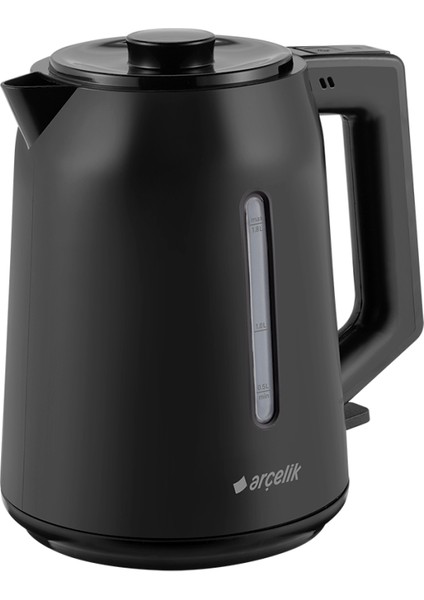 K 3281 C Çay Makinesi 1.8 L Siyah Plastik Cam
