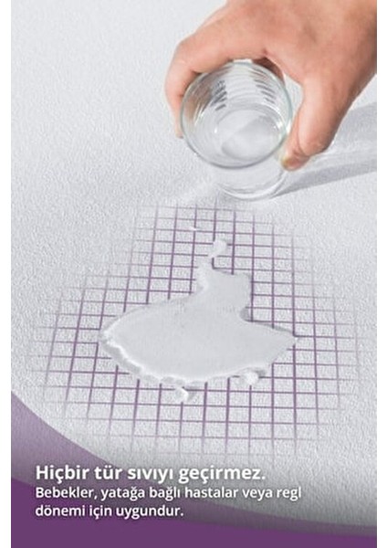 Pamuklu Fitted Sıvı Geçirmez Yatak Alezi 200x200cm