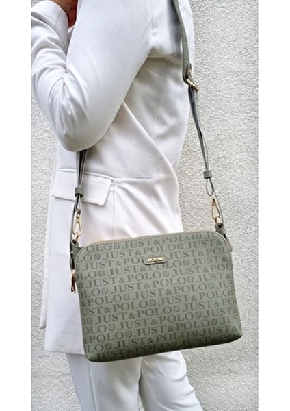 Kadın Yeşil 5 Bölmeli Omuz ve Çapraz Çantası Postacı Çantası indirimleri