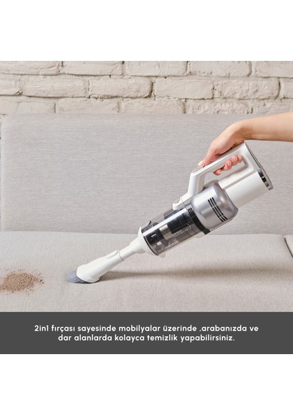 Aquaclean Pet 3In1 Kablosuz Islak&Kuru Dik Süpürge, Paspas Ve El Süpürgesi