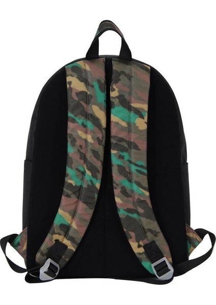 Okul Sırt Çantası Siyah Kamuflaj