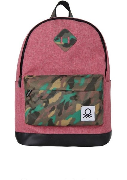 Okul Sırt Çantası Pembe Kamuflaj