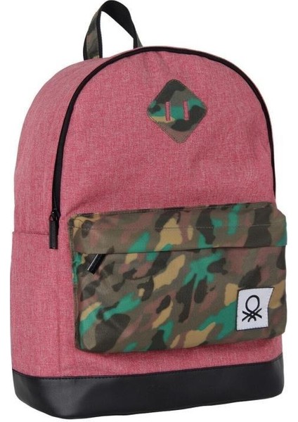 Okul Sırt Çantası Pembe Kamuflaj