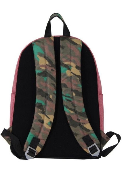 Okul Sırt Çantası Pembe Kamuflaj