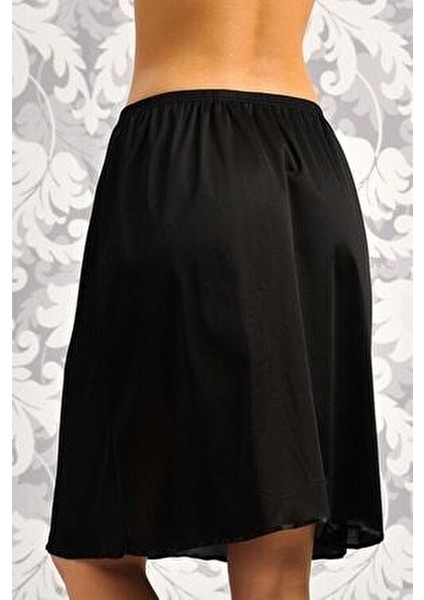 Kadın Sıyah Uzun Polyester Klasik Jüpon Kombinezon fiyatları