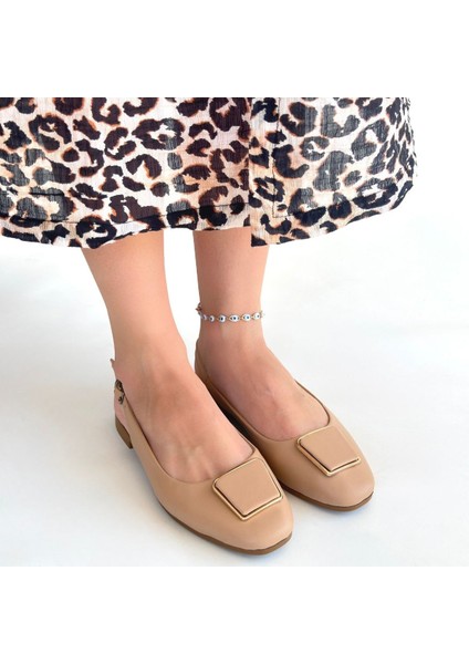 Nude Cilt Babet Ayakkabı fırsatları