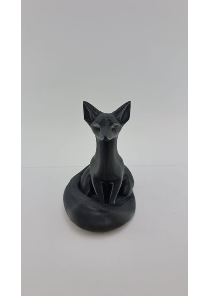 Gece Tilkisi Heykeli - Elya3D