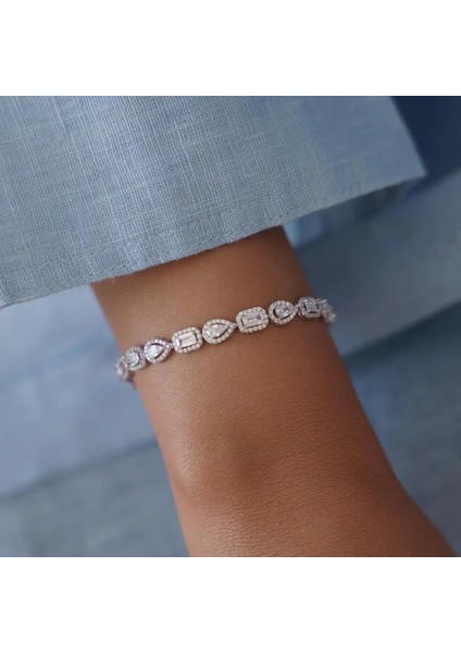 Damla ve Baget Su Yolu Altın Bileklik