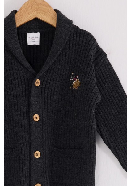 U.s. Polo Assn Bebek Hırka USB2608 Antrasit Melanj fiyatları