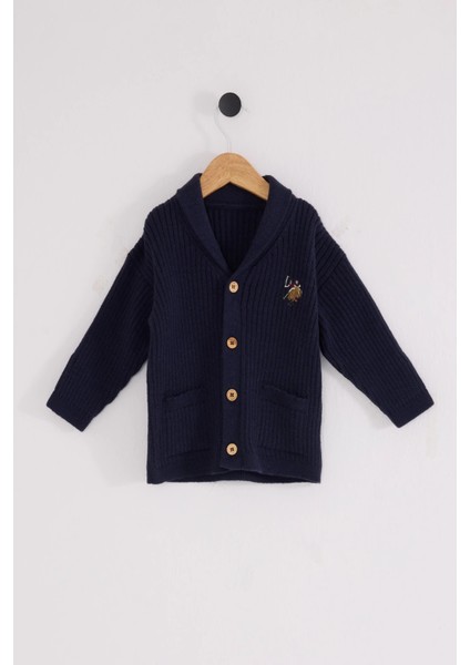 U.s. Polo Assn Bebek Hırka USB2608 Lacivert