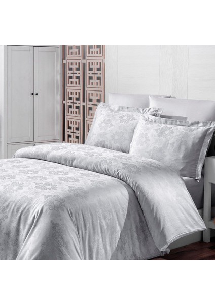 Prestige Gri Çift Kişilik Nevresim Takımı 200X220 cm