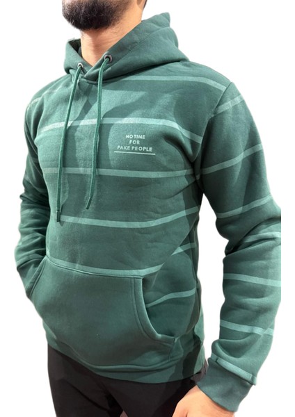Lastman 3 Iplik Kapşonlu Sweatshirt Yeşil fiyatları