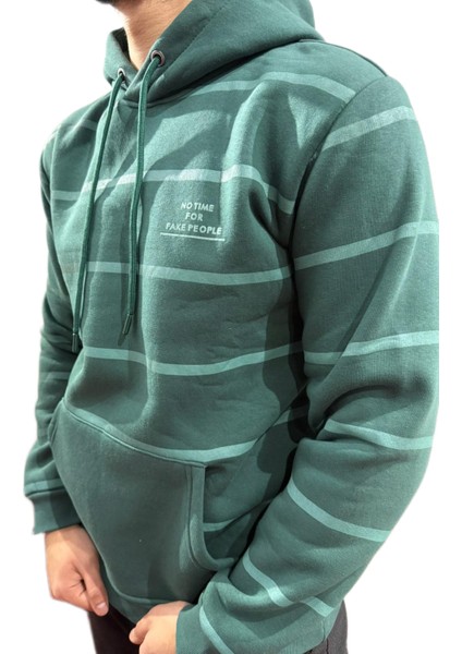 Lastman 3 Iplik Kapşonlu Sweatshirt Yeşil modelleri