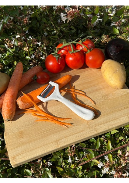 Beyaz Jülyen Soyacak – Paslanmaz Alman Çeliği, Ergonomik Sap, Orijinal (Tekli) modelleri