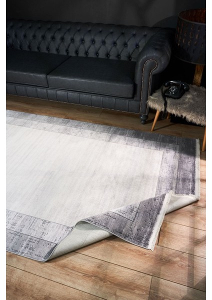 Serenity 7811 Gri - Viskon Dokuma Halı | Modern Salon Halısı fırsatları