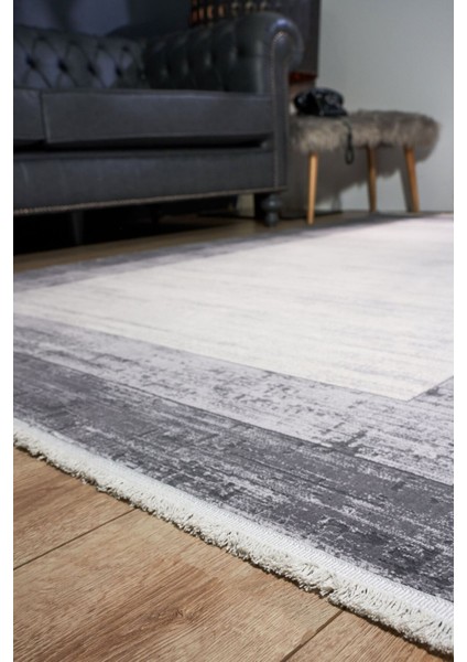 Serenity 7811 Gri - Viskon Dokuma Halı | Modern Salon Halısı indirimleri