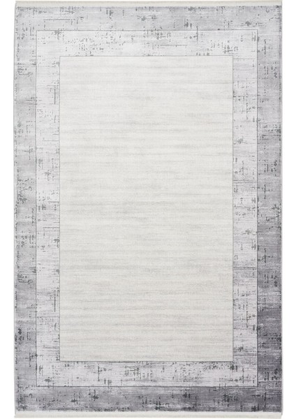 Serenity 7811 Gri - Viskon Dokuma Halı | Modern Salon Halısı