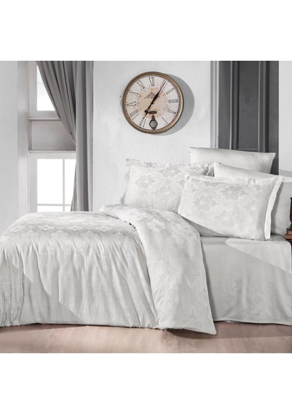 Prestige Krem Çift Kişilik Nevresim Takımı 200X220 cm