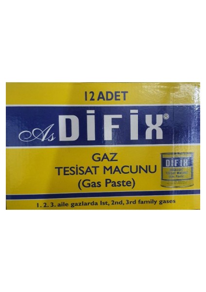 Gaz Tesisat Macunu