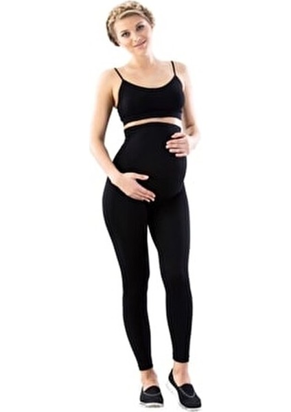 Siyah Hamile Tayt Günlük Kullanım İçin Rahat Tasarım fiyatları