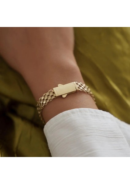 Kilitli Bismark Altın Bileklik fiyatları