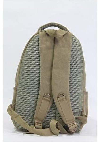 Emr Çanta 15.6 Inç Laptop Bölmeli Kanvas Kumaş Sırt Çantası Bej fiyatları