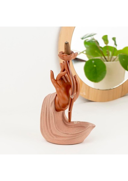 Zen El Geri Akışlı Şelale Tütsülük (Pembe) fiyatları