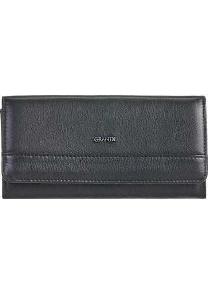 Hakiki Deri Kadın Cüzdan Siyah 2615 fırsatları