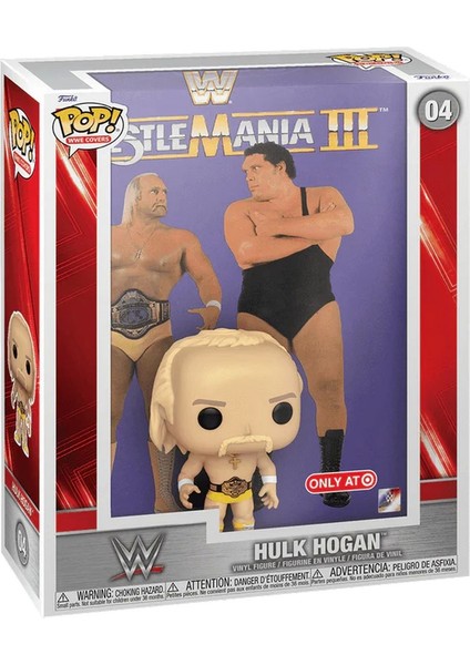 Pop Wwe Covers Wrestlemania Iıı Hulk Vs Andre - Hulk Hogan Special Edition No:04 indirimleri