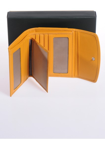 Kadın Hakiki Deri Cüzdan Grbyncz2614 Hardal modelleri