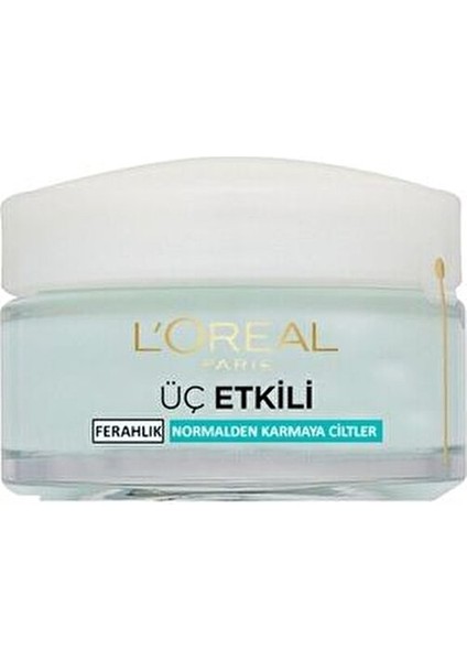 L'oreal Paris Üç Etkili Nemlendirici Jel Krem 50 ml fiyatları